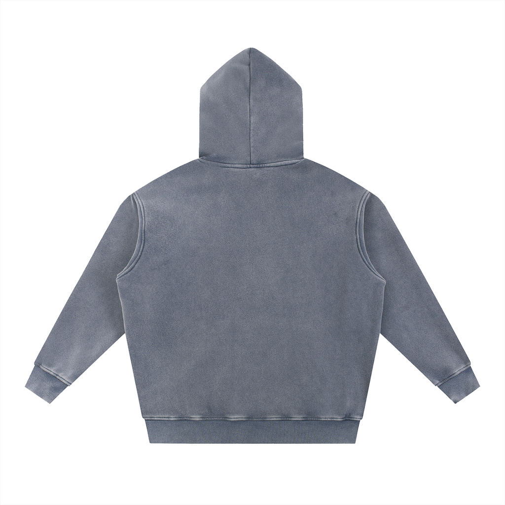 Snow Wash Fleece Oversize Hoodie - ACE
