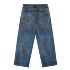 Women Vintage Wash Baggy Jeans - ACE