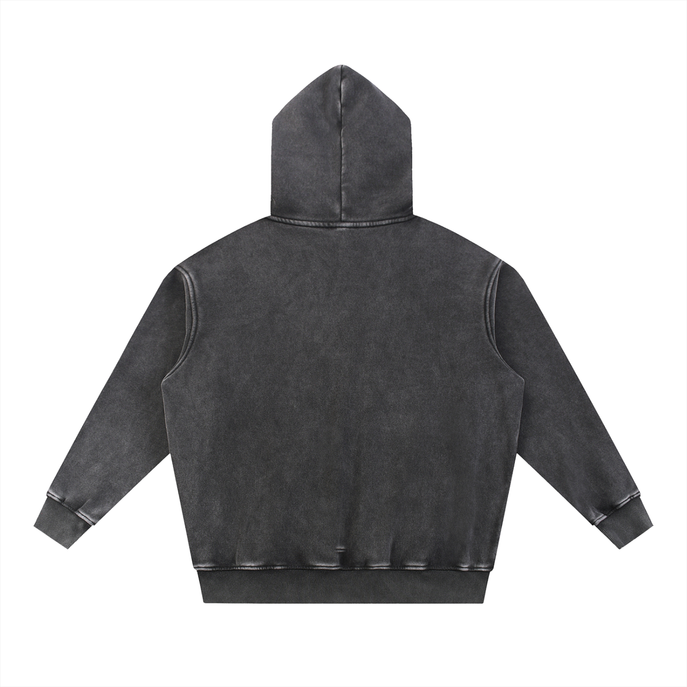 Snow Wash Fleece Oversize Hoodie - ACE