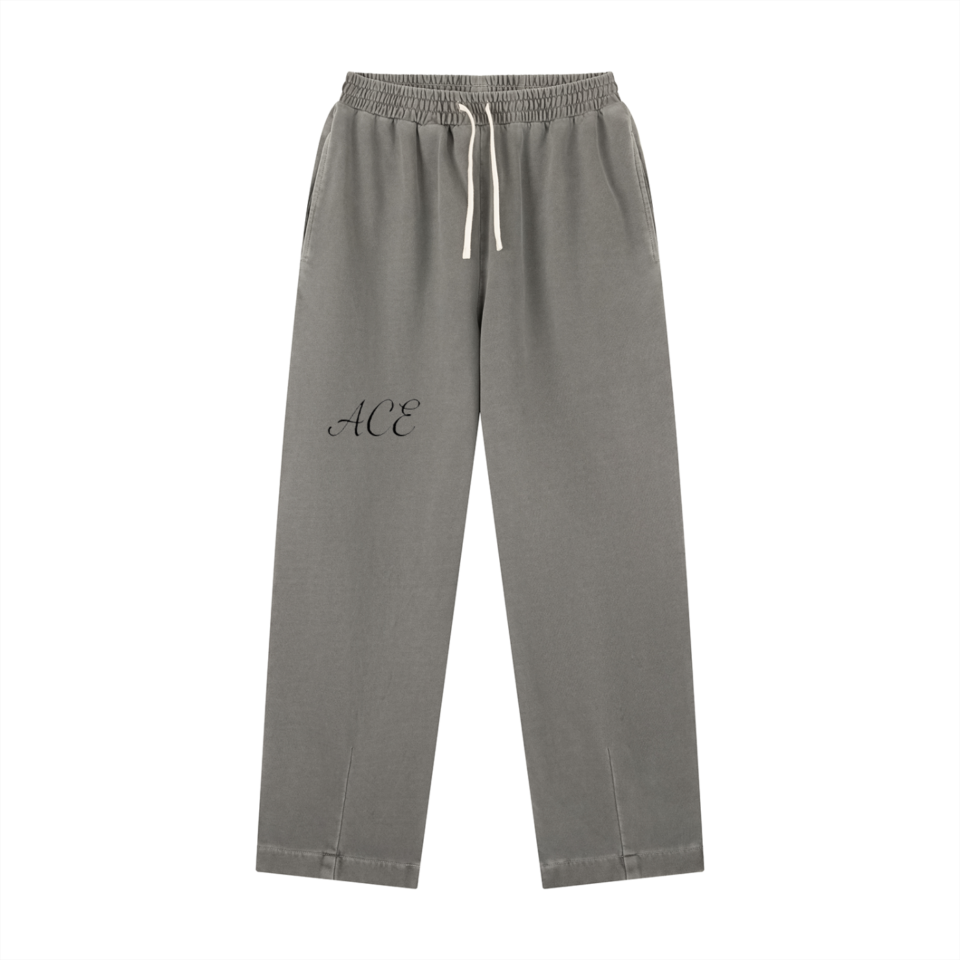 Vintage Washed Drawstring Sweatpants - ACE