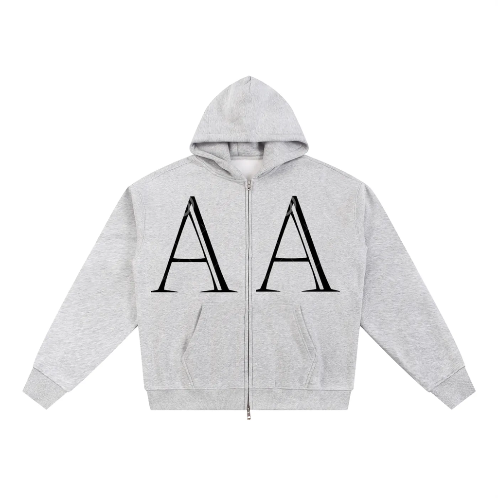 Men Essential Fleece Zip Hoodie - ACE