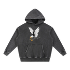 Men Snow Wash Oversized Hoodie - ACE