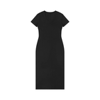 Women's V-Neck Short Sleeve Maxi Dress - ACE