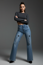 Women's Wide Leg Jeans - ACE