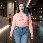 Women's Off-Shoulder Sweatshirt - ACE
