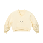 Women’s Crop V-Neck Sweatshirt - ACE