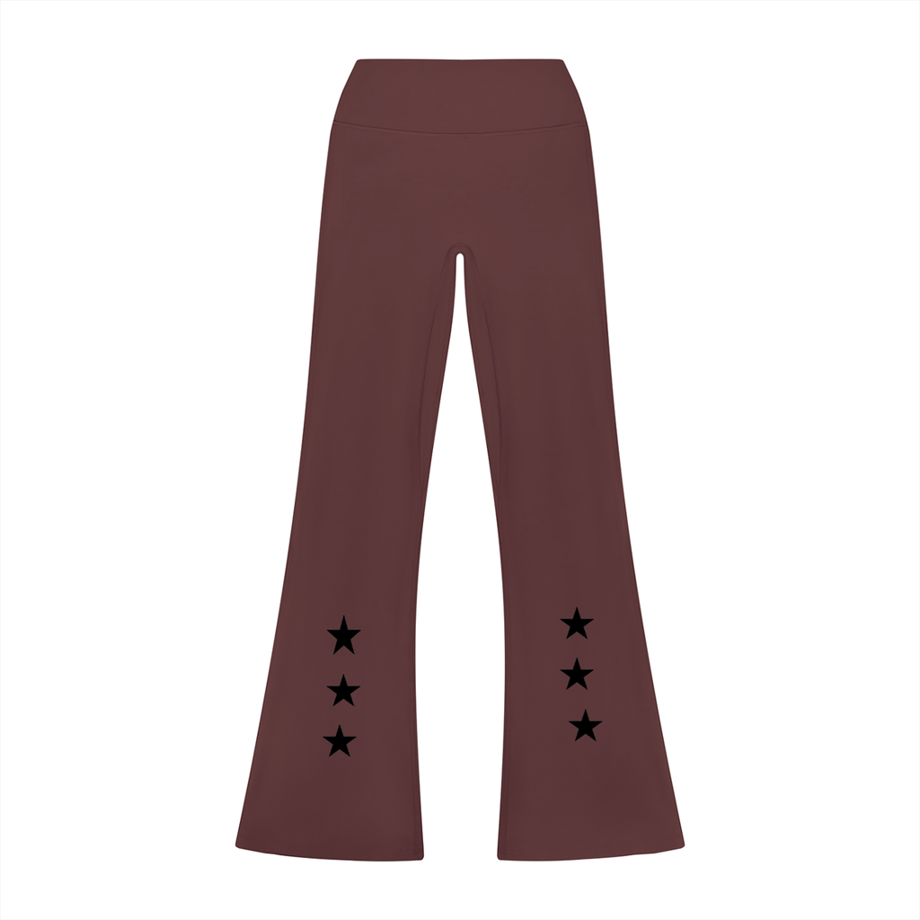 Boost Your Comfort with Our Women's High Rise Flared Leggings - ACE