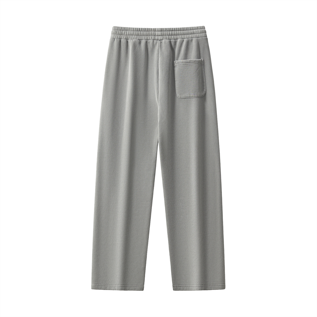 Frayed Enzyme Washed Fleece Sweatpants - ACE