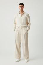Men Adjustable Waist Straight-Leg Pants - ACE