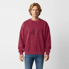 Men Snow Washed Oversized Sweatshirt - ACE