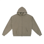 Men Essential Fleece Hoodie Zip-Through - ACE