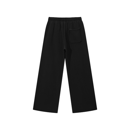 Snow Washed Raw Edge Sweatpants - ACE