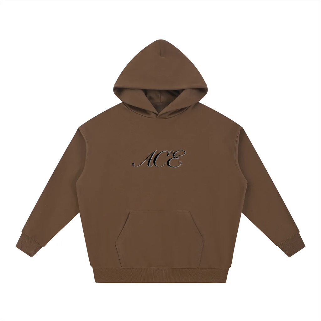 Men Essential Heavyweight Hoodie - ACE