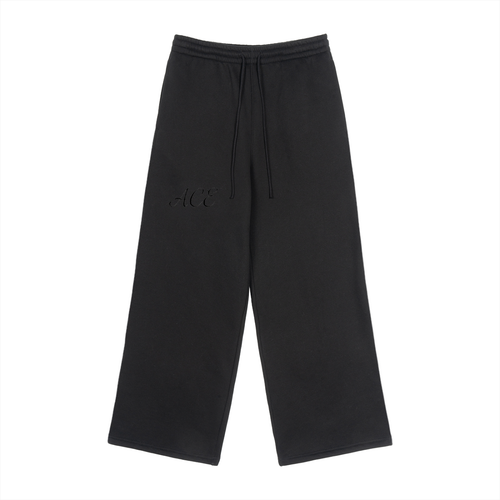 Fleece Drawstring Straight-Leg Sweatpants - ACE