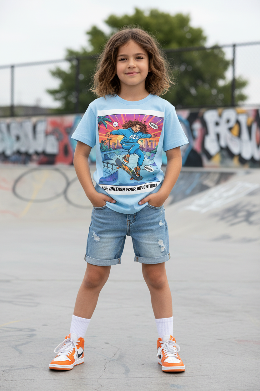 ACE,Girls,Tshirts