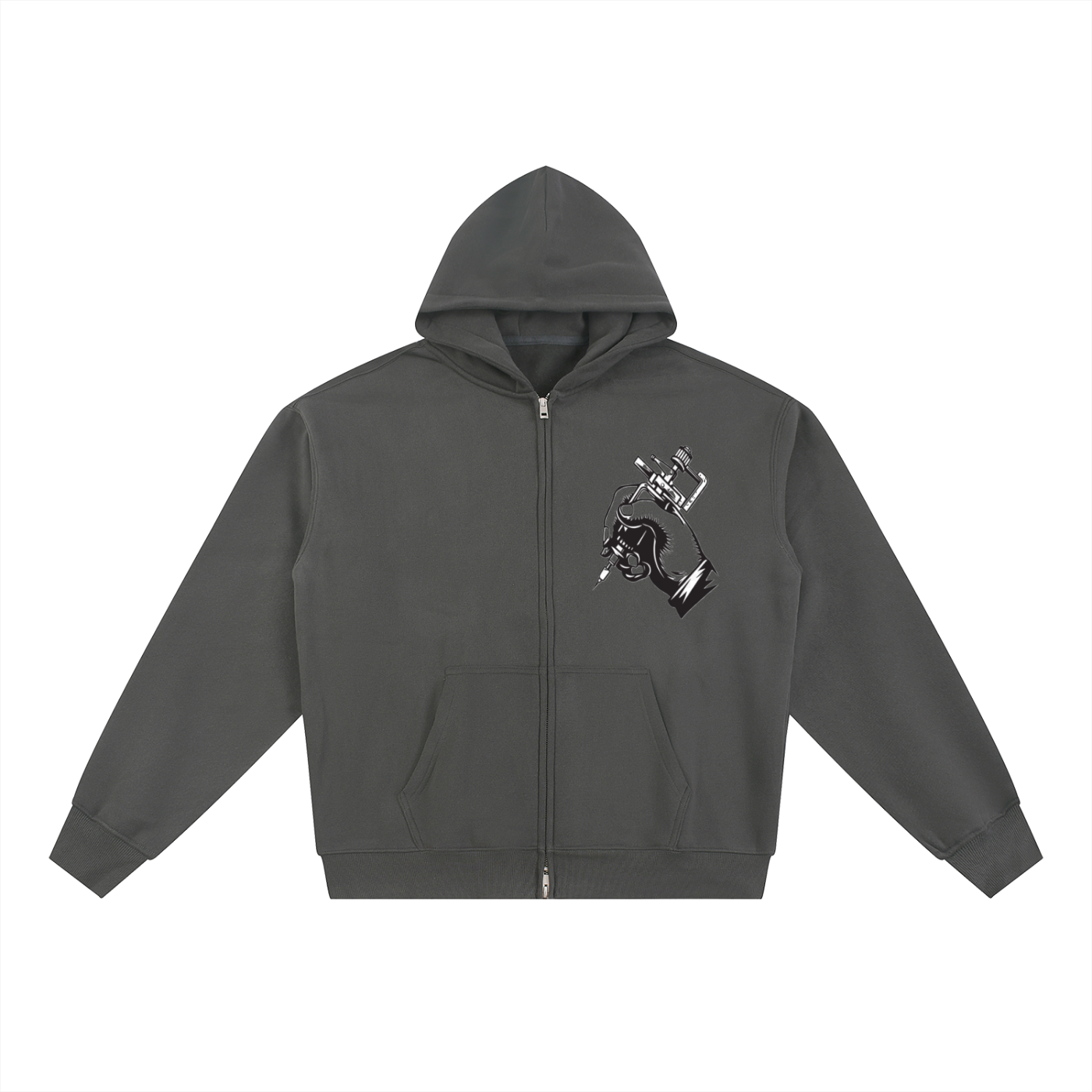 Essential Fleece Zip-Through Hoodie - ACE