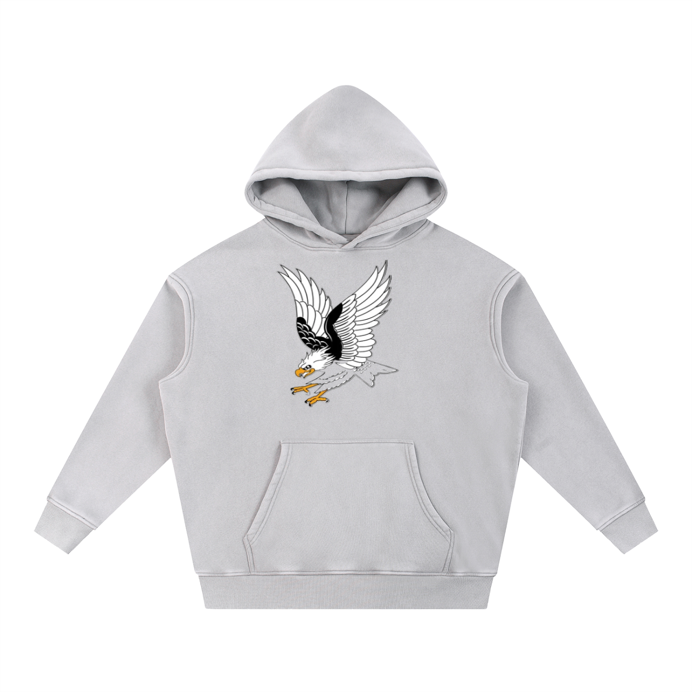 Snow Wash Fleece Oversize Hoodie - ACE