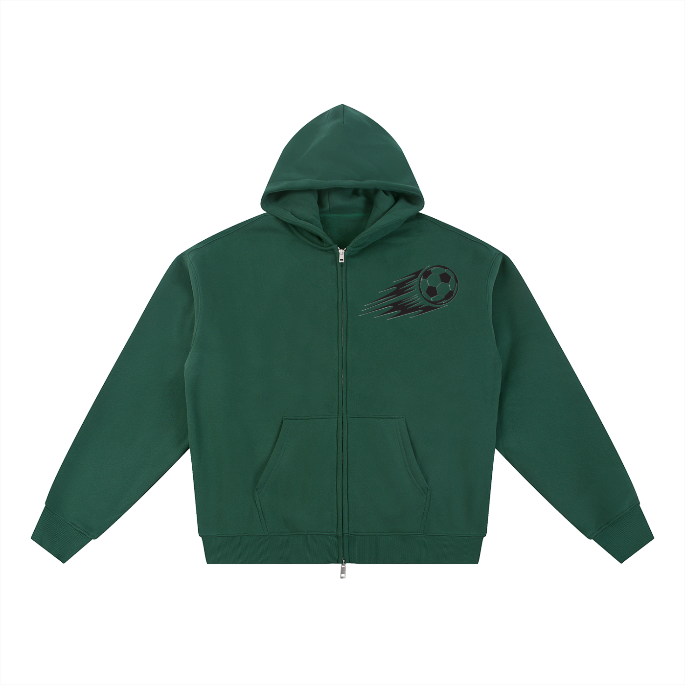Essential Fleece Zip-Through Hoodie - ACE