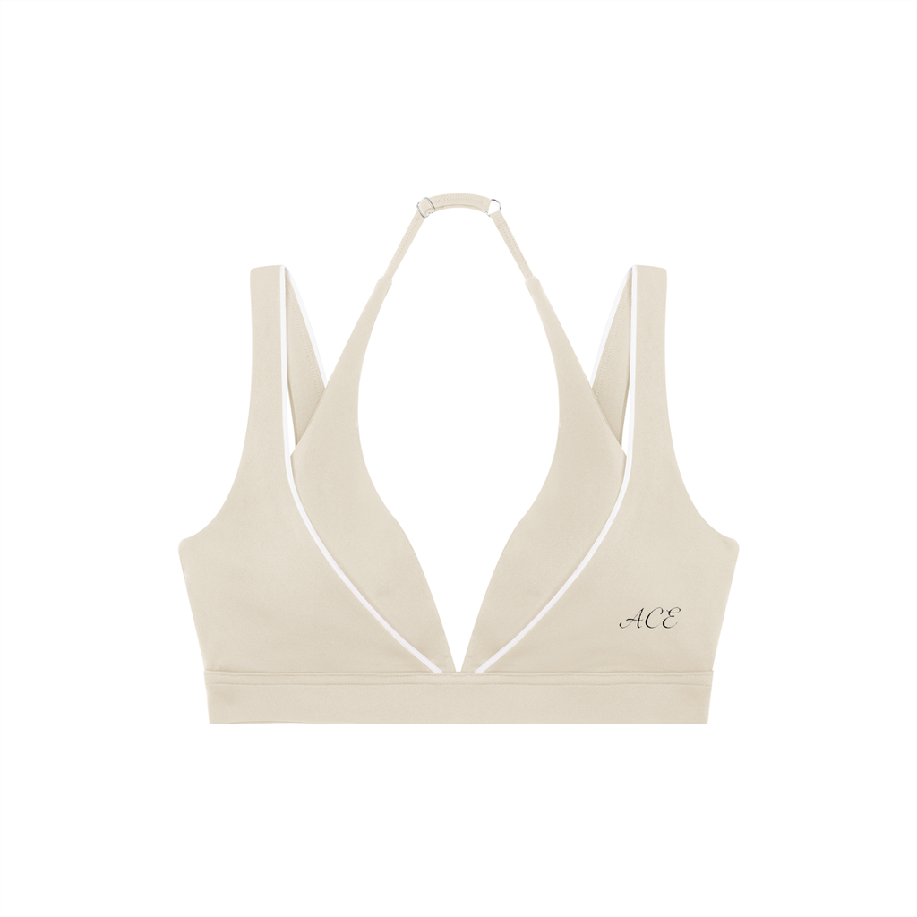 Women’s Halter Neck Yoga Sports Bra - ACE