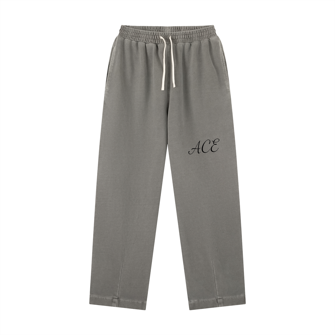 Vintage Washed Drawstring Sweatpants - ACE