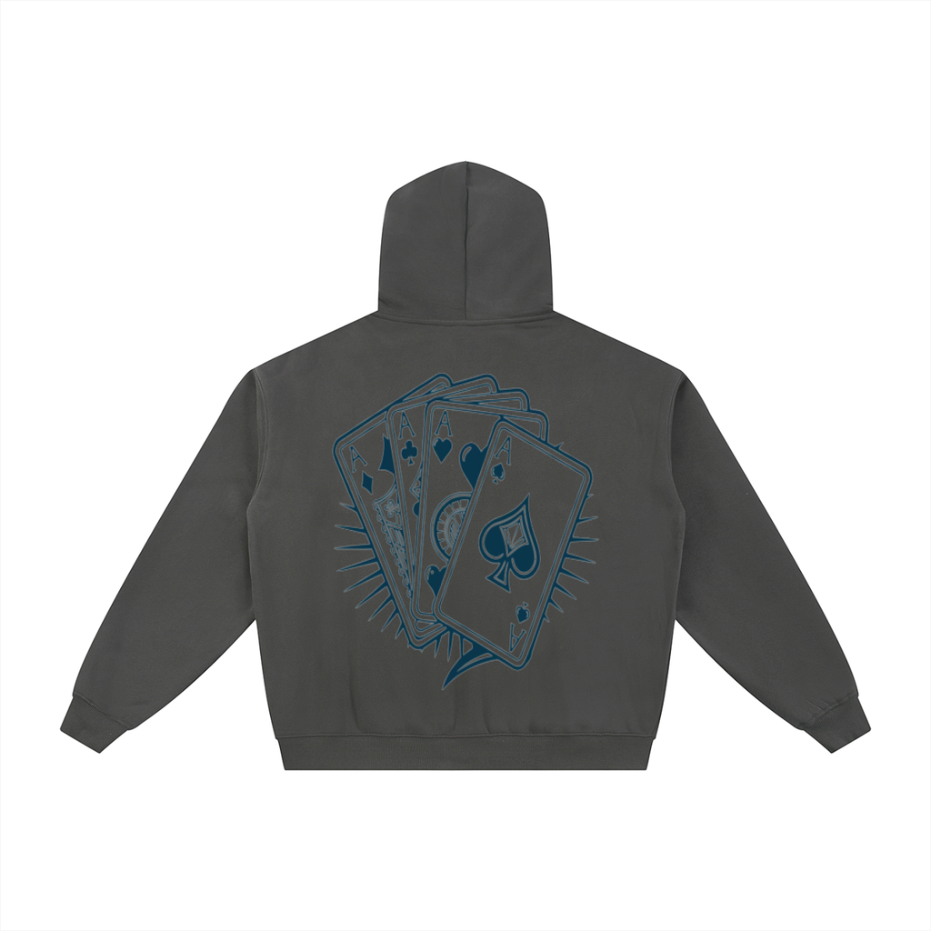 Essential Fleece Zip-Through Hoodie - ACE