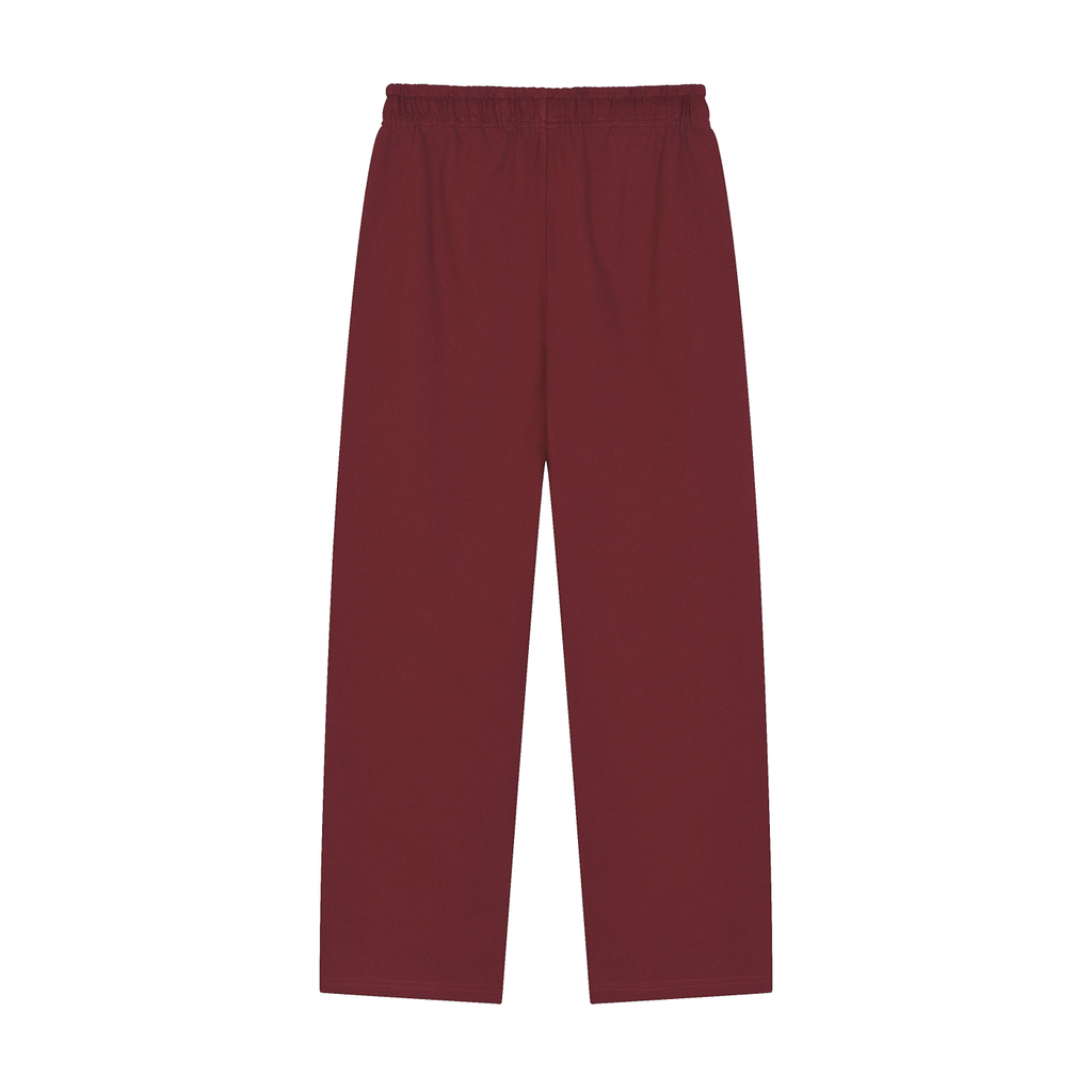 Solid Color Straight-Leg Sweatpants - ACE