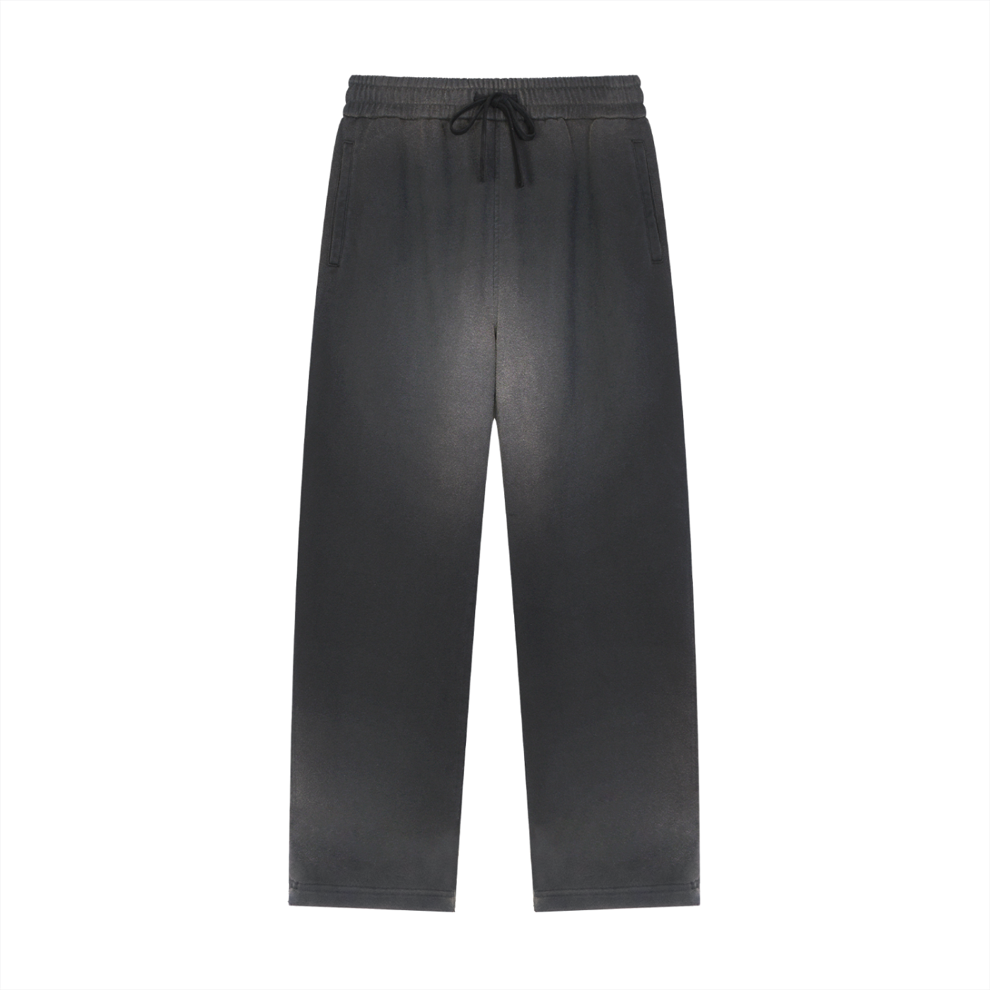 Sun Fade Raw Edge Straight-Leg Sweatpants - ACE