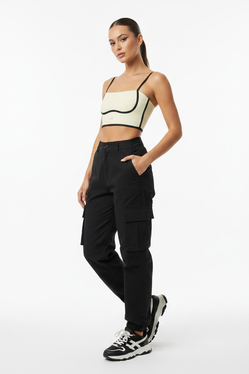 Women’s Color Block Yoga Sports Bra - ACE