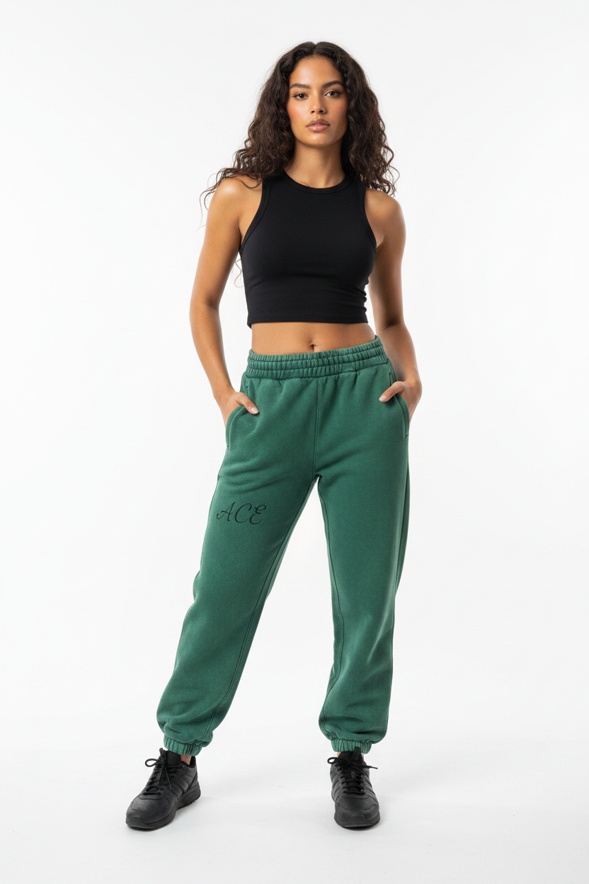 Women Fleeced Jogger Sweatpants - ACE