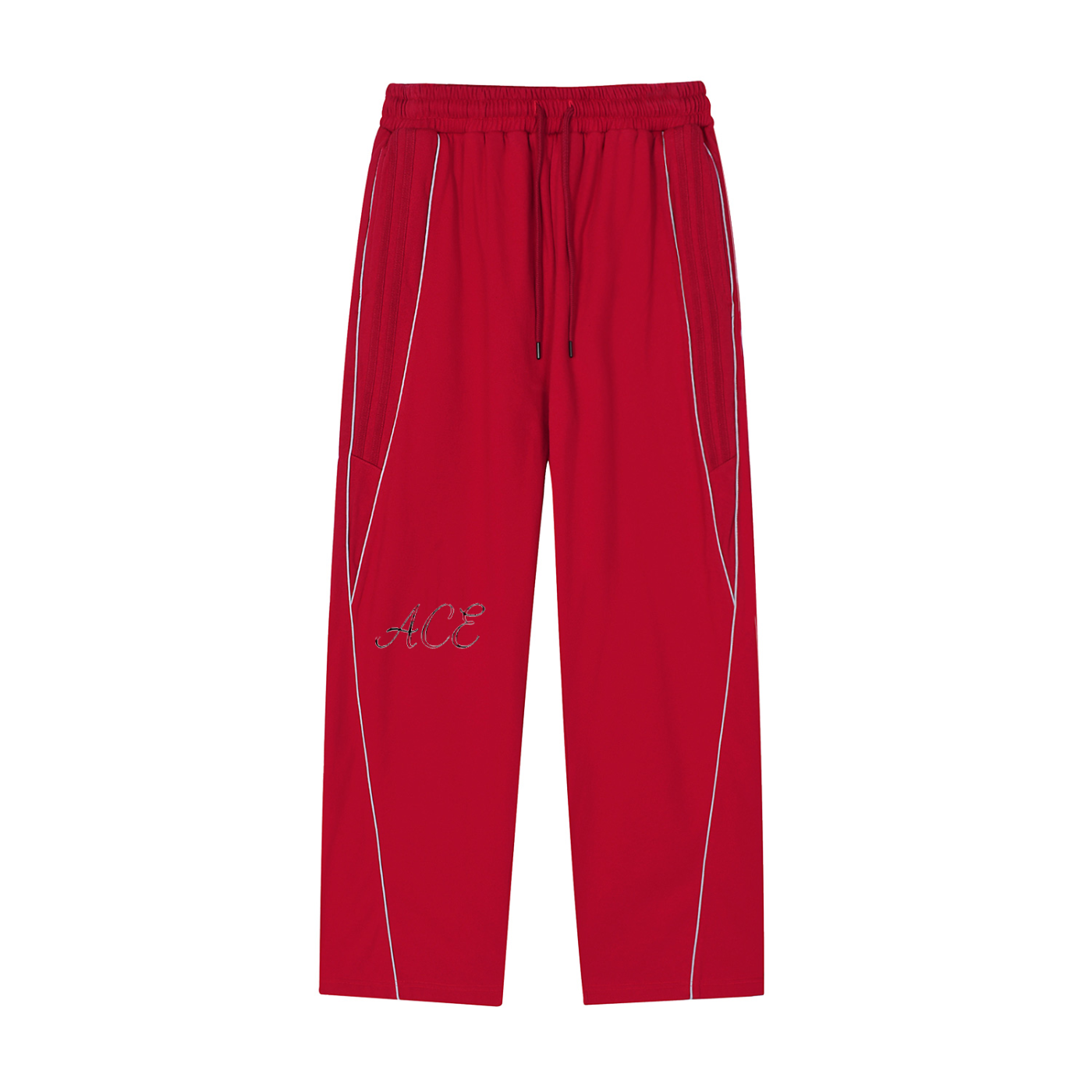 Reflection Striped Straight-Leg Sweatpants - ACE