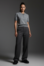Women’s Knit Cotton Polo Shirt - ACE