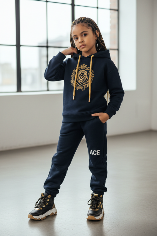 Girl's Essential Fleece Jogged Sweatpants
