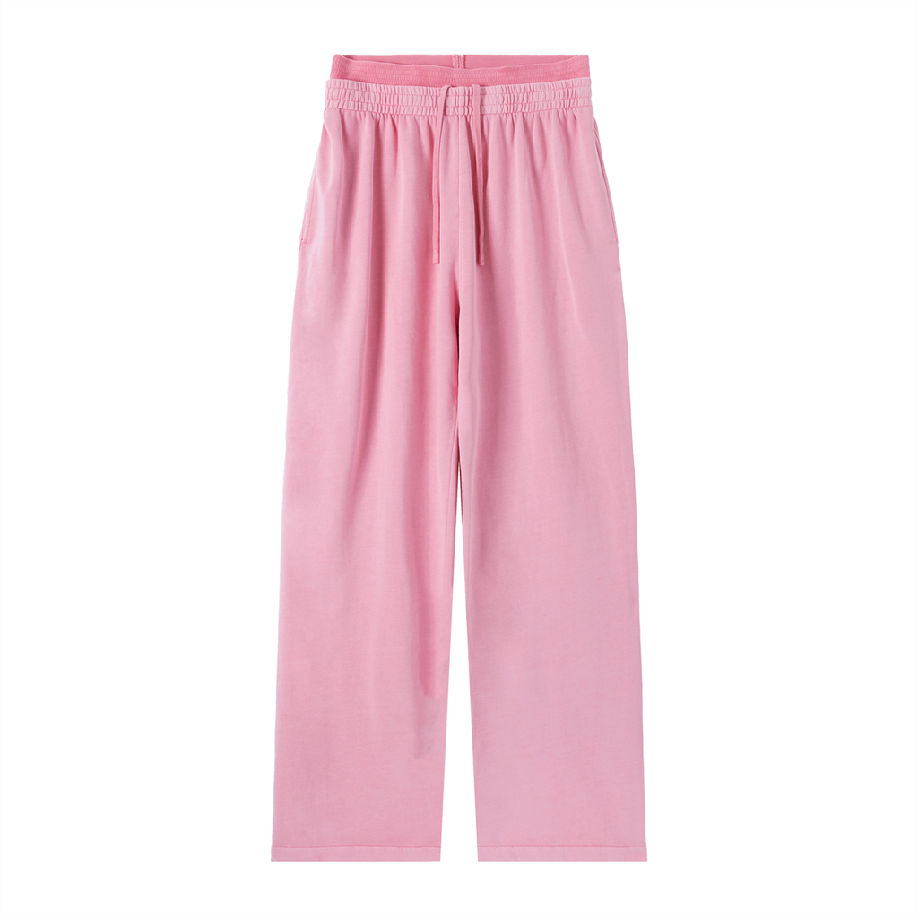 Women Vintage Washed Waist Pants - ACE