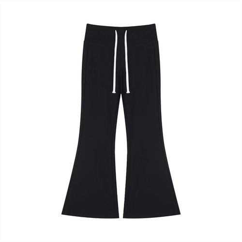 Women's Drawstring Flared Leg Pants - ACE