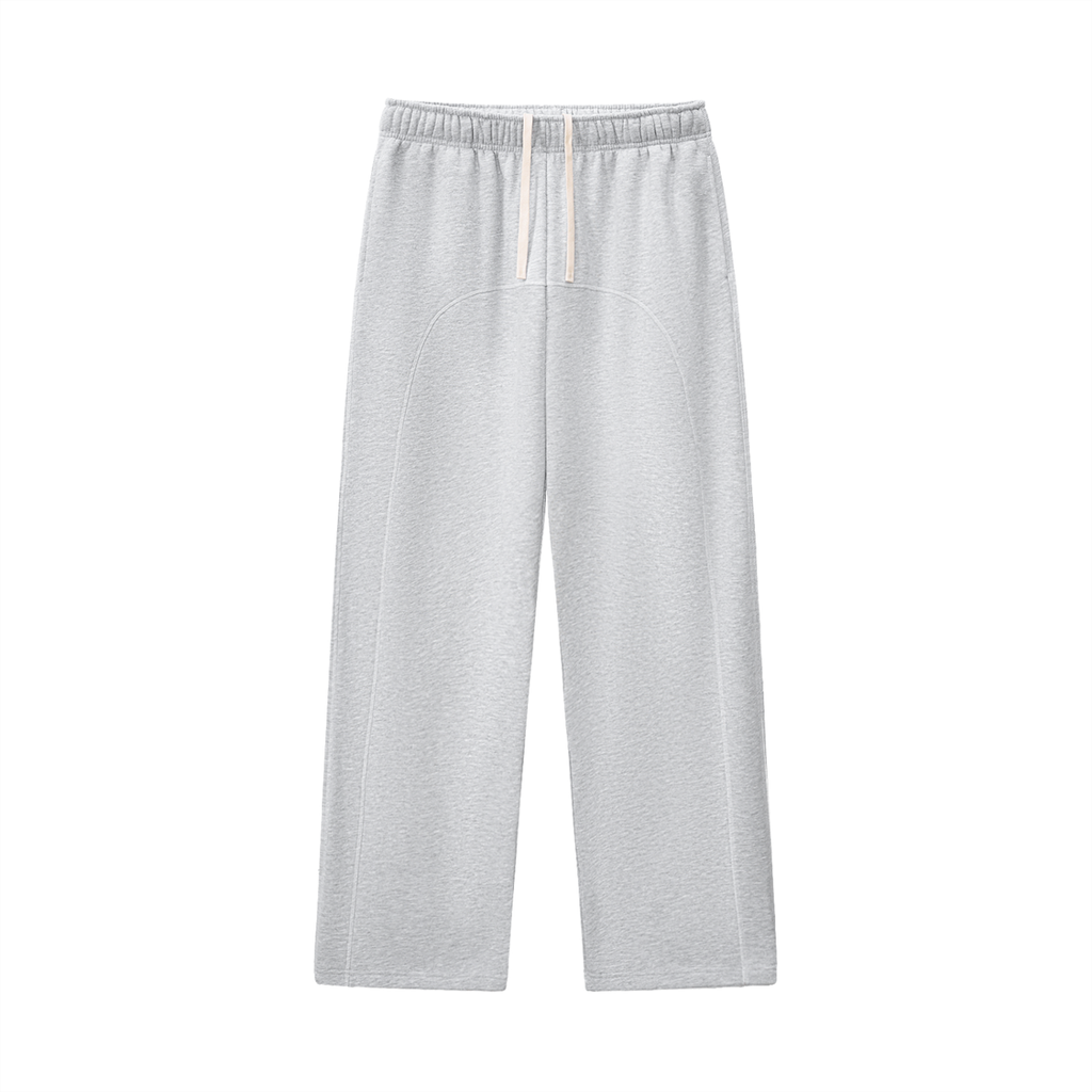 Contrast-Stitched Fleece Sweatpants - ACE