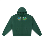 Men Essential Fleece Zip-Through Hoodie - ACE