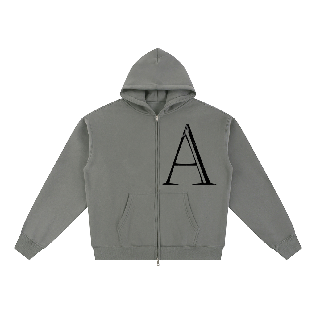 Essential Fleece Zip-Through Hoodie - ACE