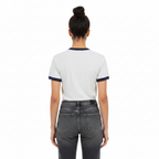 Women Contrast Edge Ribbed T-Shirt - ACE
