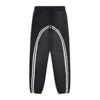 Men Sun Fade Contrast Tape Jogger Pants - ACE