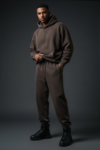 Men Snow Wash Sweatpants - Heavyweight Comfort for Ultimate Relaxation - ACE
