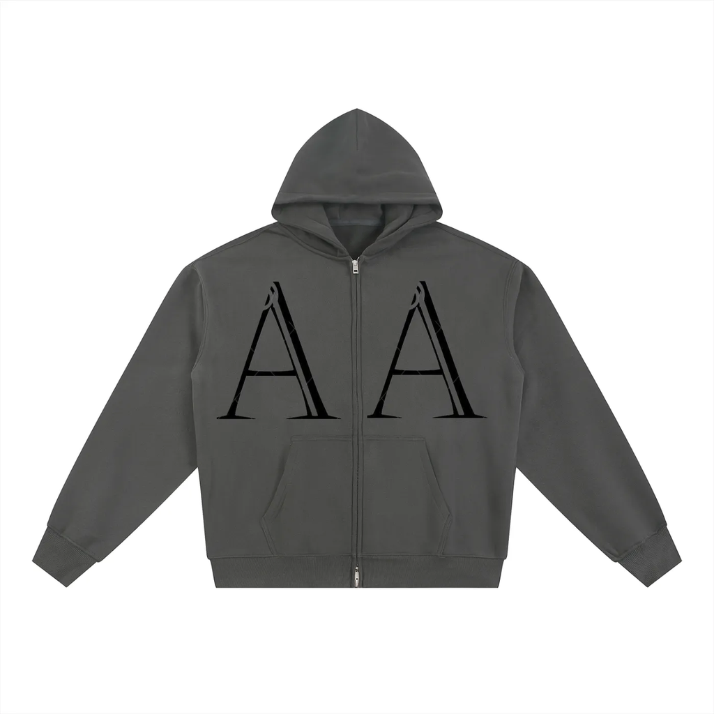 Men Essential Fleece Zip Hoodie - ACE