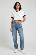 Women Raglan Crop T-Shirt - ACE