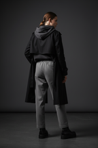 Women Vintage Washed Sweatpants with Drawstring - ACE