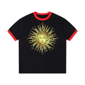Contrast Edge Ribbed Crewneck T-Shirt - ACE
