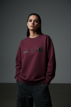 Women Essential Heavyweight Crewneck Sweatshirt - ACE