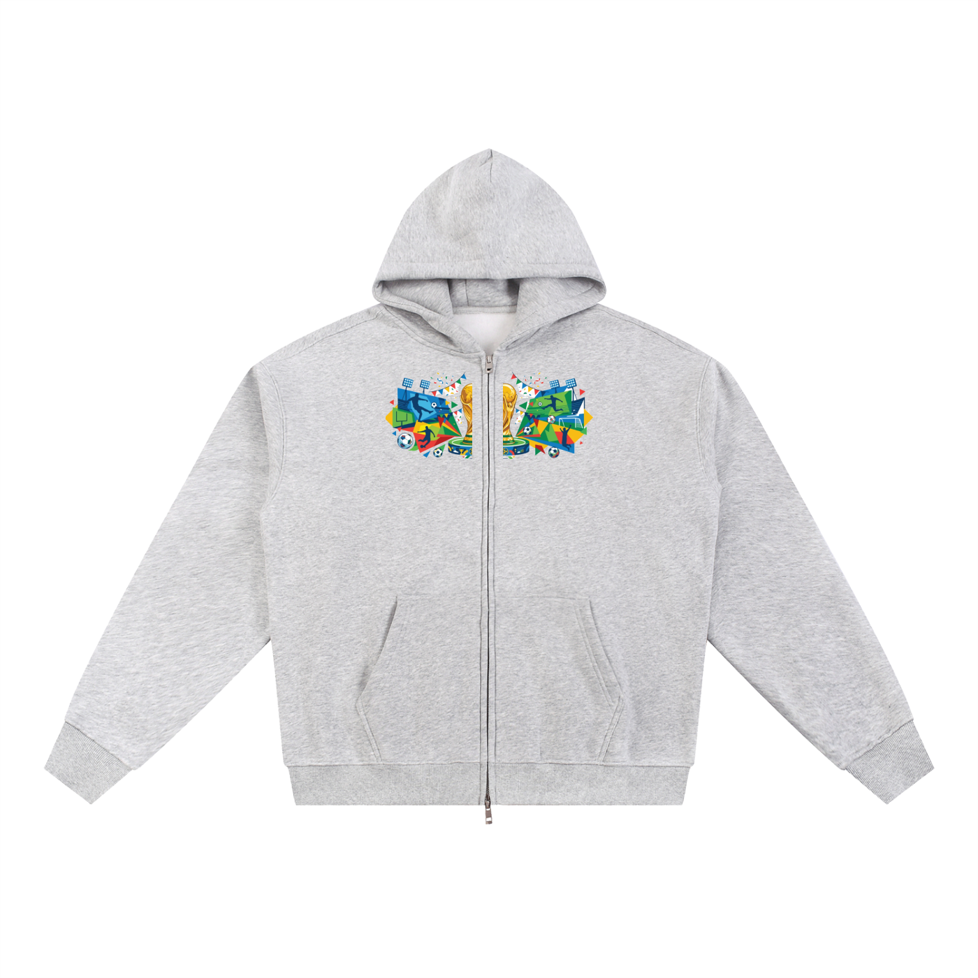 Essential Fleece Zip-Through Hoodie - ACE