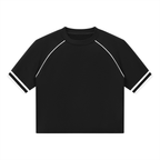 Womens Ribbed T-Shirt - Stylish Raglan Design for Everyday Comfort - ACE