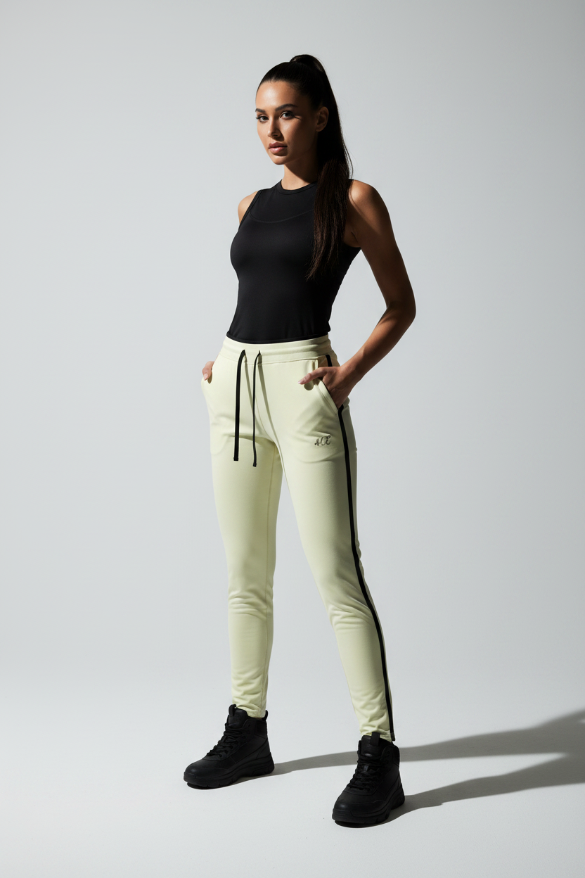 Women’s Color Block Yoga Leggings - ACE