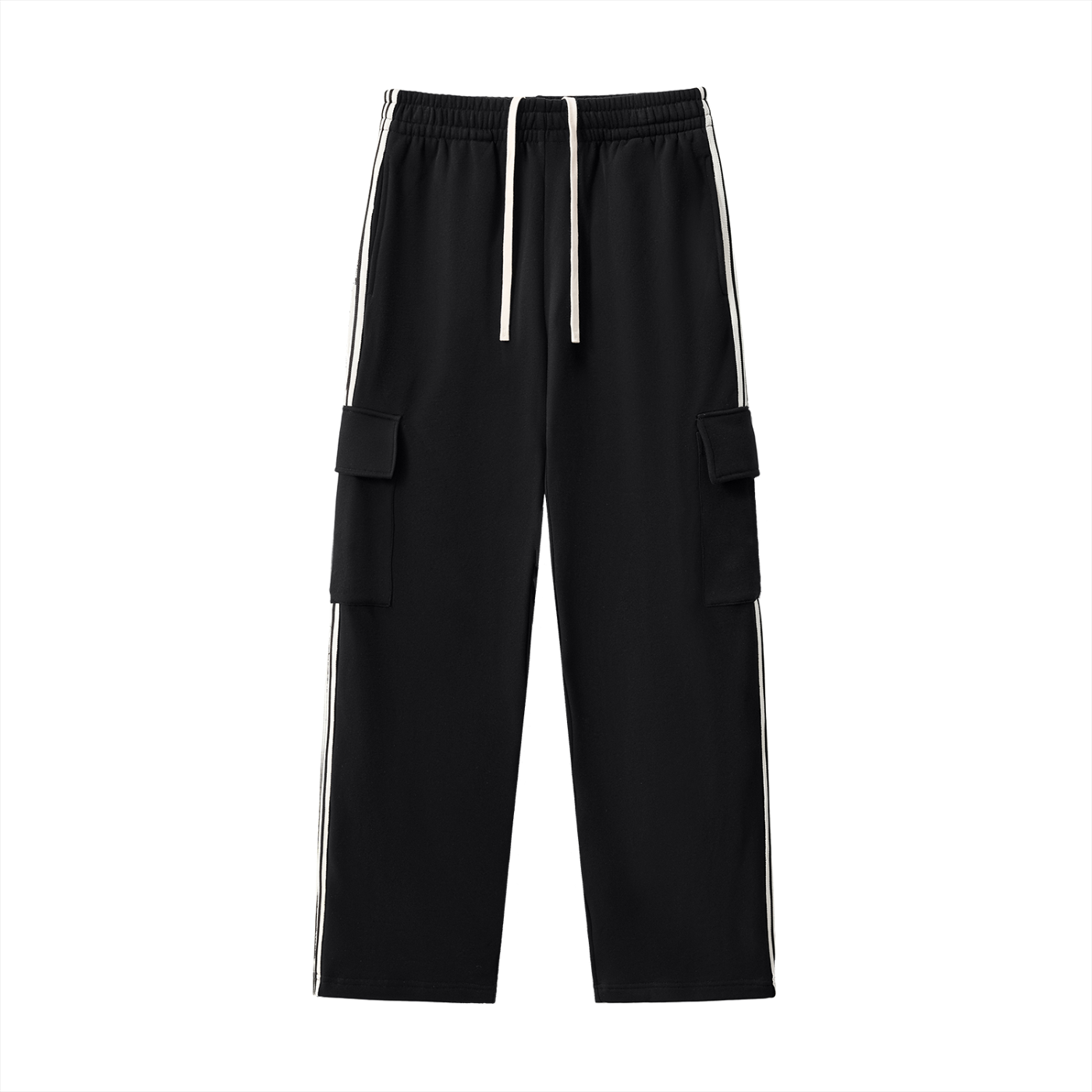 Side Stripe Straight-Leg Pants - ACE