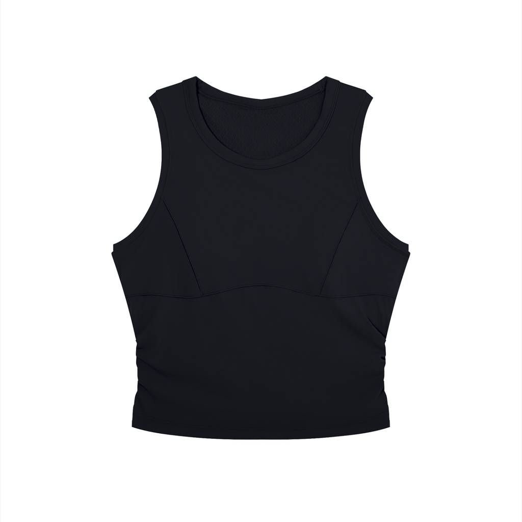 Women's Yoga Tank Top - Crewneck Design - ACE